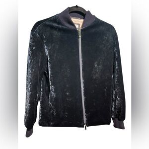 Cappellini blue Velvet Jacket size 38